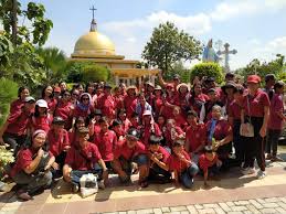 Gereja katedral santa gemma galgani 663 km. Umat Lingk Bernadette Berziarah Ke Taman Doa Ngrawoh Sragen Paroki Maria Marganingsih Kalasan