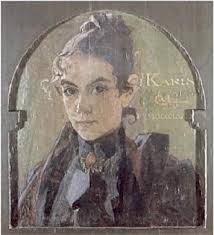 Carl Larsson's portrait of his daughter Suzanne