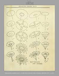 Plant drawing painting & drawing drawing flowers drawing of a rose drawing drawing simple flower drawing easy flower drawings learn drawing nature drawing. How To Draw Flowers And Turn These Drawings Into Really Cool Wall Art Craft Mart