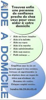 Modele Aide A Domicile Auxiliaire De Vie Services Vaucluse Leboncoin Fr Auxiliaire De Vie Aide A Domicile Confiance En Soi