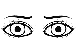 Start with two lines that are crescent shaped lids. How To Draw Eyes For Kids Step By Step Drawing Guide By Dawn Dragoart Com