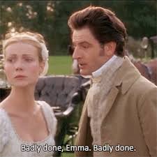 The cast includes anya taylor joy as emma, johnny flynn as mr knightley, miranda hart as miss bates, rupert graves as mr. Tea Time Tattle Knightley Loved Emma As A Child Rose Fairbanks