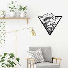 Ada Home Decor Waves Modern Metal Wall Art Walmart Com In 2020 Modern Metal Wall Art Cheap Wall Decor Creative Wall Decor