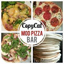 Copycat Mod Pizza Bar Pizza Bar Homemade Pizza Recipes