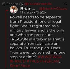 But the story behind that is still unfolding. George Conway On Twitter Some People On Parler See The Firing Of Sydney Powell As Part Of The Stable Genius S Master Plan