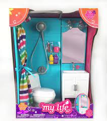 Dec 02, 2020 · a paint kit was used to give the vanity's old laminate counter the look of black granite.in just two days, the homeowner taped off the sink and surrounding areas, applied a base coat, added two coats of the stonelike paint chips for texture, sanded the vanity, and sealed it. Bathroom Playset My Life As Walmart Canada