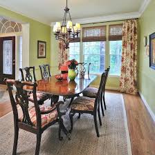Seagrass Or Sisal On Your Stairs Can Be Problematic Here S A Great Option Designed Green Dining Room Dining Room Blue Dining Room Decor