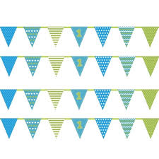 Mit etwas kleber fixiert ihr die wimpel an der schnur. Wimpelkette 1 Geburtstag Blau Kaufland De