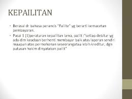 Will try to get the sample from. Insolvensi Adalah