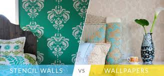 So, i kind of have to laugh at myself when i think about wanting to stencil something. Stencil Paint Or Wallpaper Which One Should You Choose