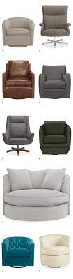 Chair leisure single swivel chair without footstool. Modern Swivel Chairs Add Comfort And Function To Your Living Room