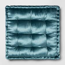 Velvet Floor Oversize Square Throw Pillow Opalhouse Square Throw Pillow Floor Pillows Floor Cushions