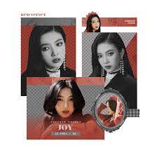 Red Velvet Joy Perfect Velvet Png Pack By Https Www Deviantart Com Tsukinofleur On Deviantart Seni Bunga Daisy Pengeditan Foto