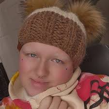 Hand-knit basalt Cozy Beanie