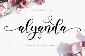 Below you can see preview popular calligraphy fonts. Free Alyanda Calligraphy Font Creativetacos