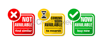 By continuing to browse you are agreeing to our use of cookies and other tracking technologies. Product Availability Icons Stock Vector Crushpixel