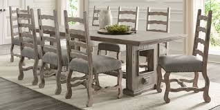 Cindy Crawford Home Pine Manor Brown 5 Pc 102 In Dining Room Brown Dining Table Dinning Room Tables Dining Room Sets
