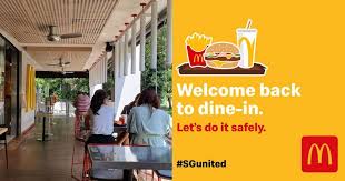 This includes allowing people to dine in once again, go out in groups of five, as well as. Phase 2 Mcdonald S Dine In Now Available But Dessert Kiosks Only Opening From Jun 22 Mothership Sg News From Singapore Asia And Around The World