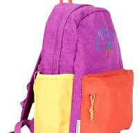 Zaino per Bambini Color Block - Ciliegie - Multicolore - 100% Materiale  Riciclato