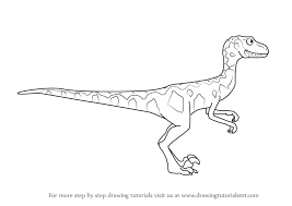 Deinonychus' size was about 3 meters in length, 1.5m tall and have a very light weight, about 80kg. Learn How To Draw Mr Deinonychus From Dinosaur Train Dinosaur Train Step By Step Drawing Tutorials