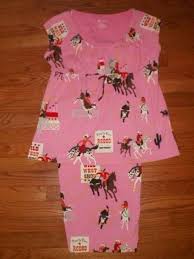 Womens Xl Nick And Nora 2pc Pajamas Sleepwear Pjs Pink S S
