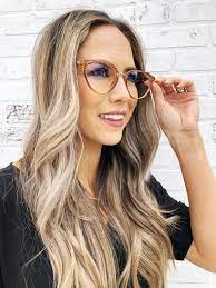 Quay Australia Rumours Blue Light Glasses Clear Lenses Quay Brand Glasses Classic Frames Hev Light Blocking Long Hair Styles Quay Australia Blurry Vision