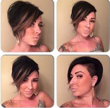 The hair flows from the this can be kept long for styling and give the impression of a continuous still from front to back. 21 Stunning Long Pixie Cuts Short Haircut Ideas For 2021 Hairstyles Weekly