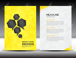 I found that their grid system often varies from page to page. Yellow Cover Annual Report Template Polygon Background Brochure Design Cover Template Flyer Design Portfolio Yellow Background Info Graphics Front Page And Back Page Royalty Free Cliparts Vectors And Stock Illustration Image 51865283