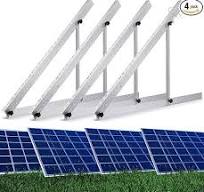 Adjustable Solar Panel Mount Mounting Rack Bracket For Boat RV Roof Off Grid