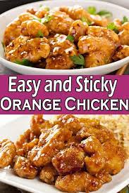 Orange Chicken Recipe Includes Skillet Crockpot And Instant Pot Version Recipe Easy Chinese Recipes Easy Chicken Recipes Easy Meals