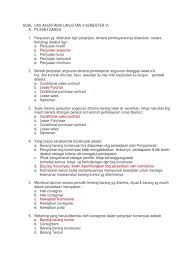 Soal soal dan jawaban dari mbak asdosfull description. Soal Soal Uas Akuntansi Lanjutan 2 Pdf