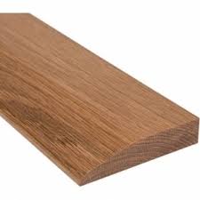 This is a 38mm wide flat junction profile with lengthways grooves,for transitions between carpets,vinyl or other flooring of similar heights.this elegant bridging cover strip is ideal for junctions beneath doors,and is centrally perforated aluminium.it. Solid Oak Reducing Ramp Door Threshold 95mm Wide