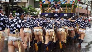 日本の裸褌祭【53】博多祇園山笠2015（高精細） - YouTube
