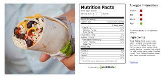 Taco Bell Nutrition Facts My Path Wellness