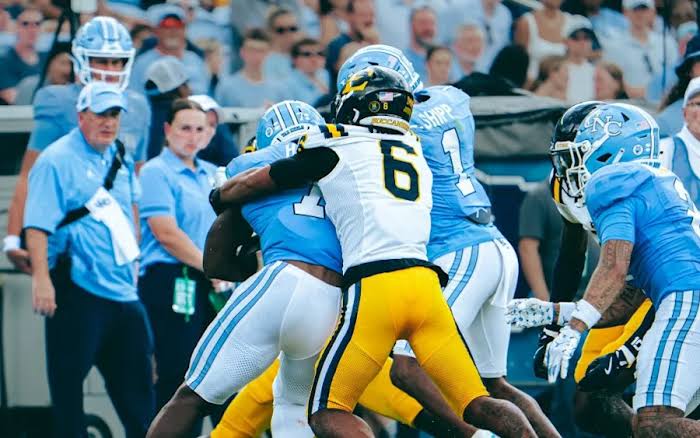 ETSU falls to North Carolina 35-3 in first road test - Yahoo Sports