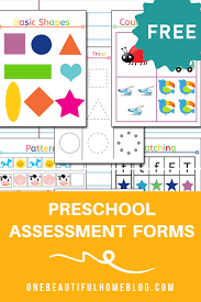 Indicators of basic early literacy skills (dibels) letter name . Preschool Assessment Free One Beautiful Home