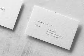 Remember that they also offer squarespace gift cards if you're. Diallo A Modern Business Card Design With Sleek And Minimal Font The Denizen Co