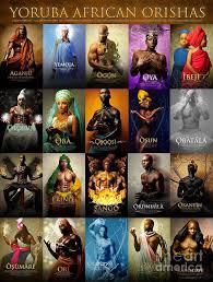 Yoruba African Orishas Poster By James C Lewis African Mythology Yoruba Orishas African Goddess
