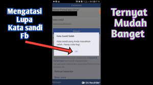 Masukkan alamat emel atau nombor telefon bimbit anda dan kami akan menghantar arahan untuk menetapkan semula kata laluan anda. Mengatasi Lupa Kata Sandi Facebook Youtube