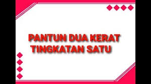 119 potong kue lima kerat, mari bagi. Siri 489 Pantun Dua Kerat Nasihat Youtube
