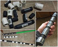 Pvc Lightsaber Handle Lightsaber Handle Star Wars Light Saber Star Wars Crafts