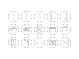 Queens Museum Pentagram Pictogram Design Environmental Graphics Wayfinding Signage Design