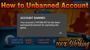 My 8 ball pool original fb account has banned i send request it's open in few days later i thing subscribe my 2nd channel. How To Unbanned 8 Ball Pool Account Get Your Banned Account Back Miniclip 8 Ball Pool Youtube