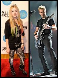 Avril lavigne and chad kroeger married in a romantic ceremony in the south of france, with the bride wearing a black wedding dress to walk up the aisle Avril Lavigne Engaged To Nickelback S Chad Kroeger The Hollywood Reporter