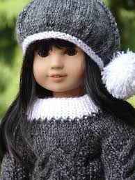 Cascadia Cable Knit Doll Sweater Hand Knitting Pattern: American Girl, Gotz  Dolls (PDF Pattern)