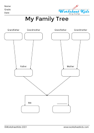 School's out for summer, so keep kids of all ages busy with summer coloring sheets. Family Tree Printable Activity Worksheets Blank Picture Sentence Puzzle