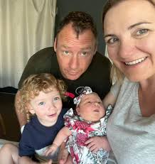 Dr Jayne McEwan, her husband James...