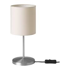 Ikea Ingared Table Lamp With Led Bulb Fabric Shade Gives A Diffused And Decorative Light Stolik Dlya Lampy Lampa Idei Ikea