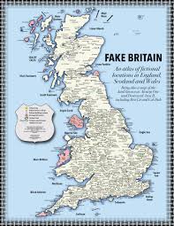 Low prices on uk counties map Fake Britain A Map Of Fictional Locations In England Scotland And Wales Londonist