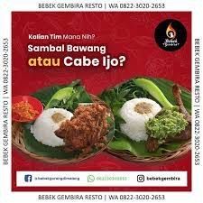 Bebek Goreng Sambel Ijo Di Malang Hp Wa 0822 3020 2653 Makanan